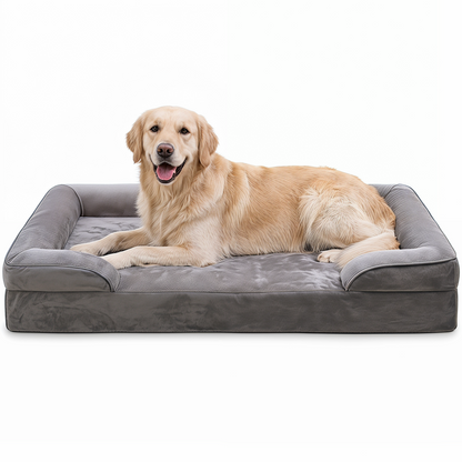 Orthopedic Dog Sofa Bed – Relieve Joint Pain & Improve Sleep for Medium & Large Dogs