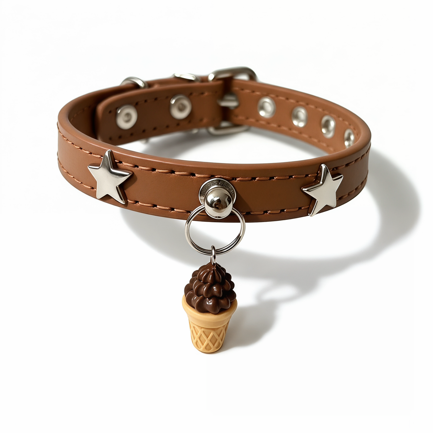 Stylish Star Pet Collar for Cats & Small Dogs