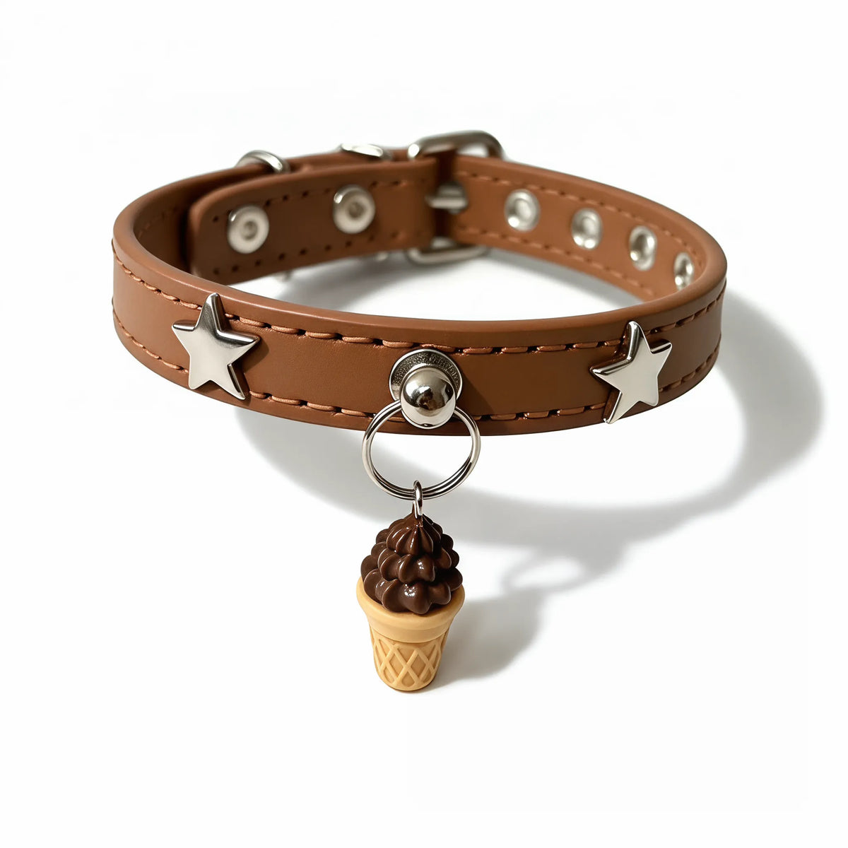 Stylish Star Pet Collar for Cats & Small Dogs