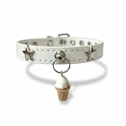Stylish Star Pet Collar for Cats & Small Dogs