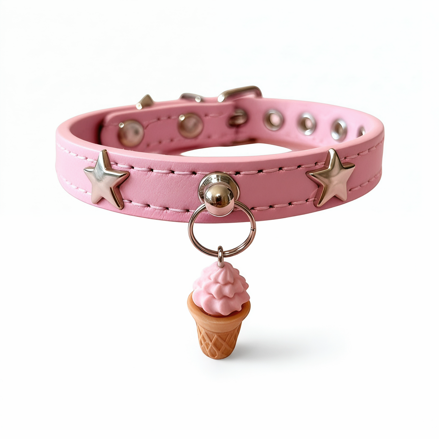 Stylish Star Pet Collar for Cats & Small Dogs