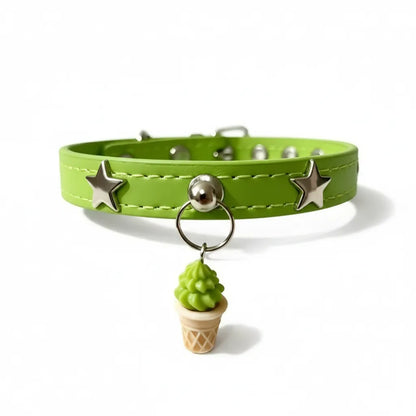 Stylish Star Pet Collar for Cats & Small Dogs