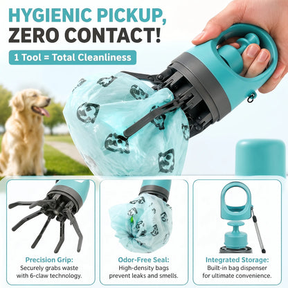 No-Touch Portable Dog Pooper Scooper