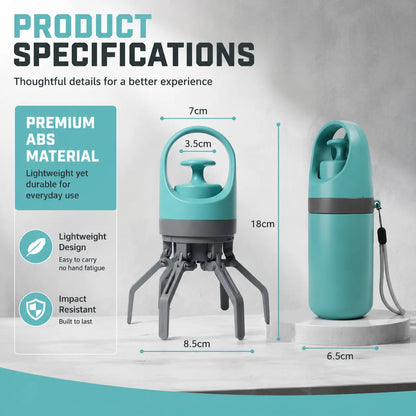No-Touch Portable Dog Pooper Scooper