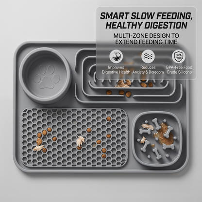 Dog Lick Mat Slow Feeder for Enrichment & Daily Feeding