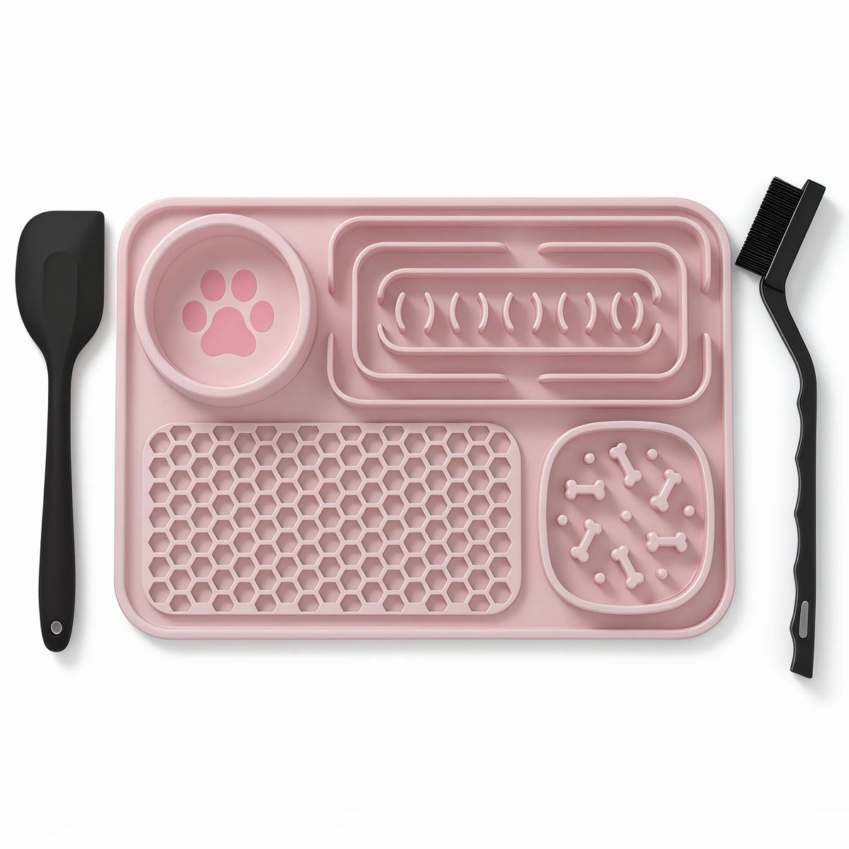 Dog Lick Mat Slow Feeder for Enrichment & Daily Feeding