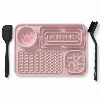 Dog Lick Mat Slow Feeder for Enrichment & Daily Feeding