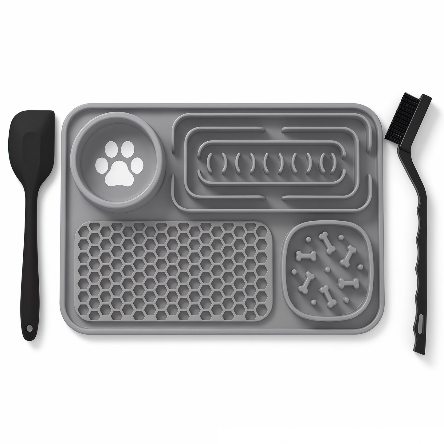 Dog Lick Mat Slow Feeder for Enrichment & Daily Feeding