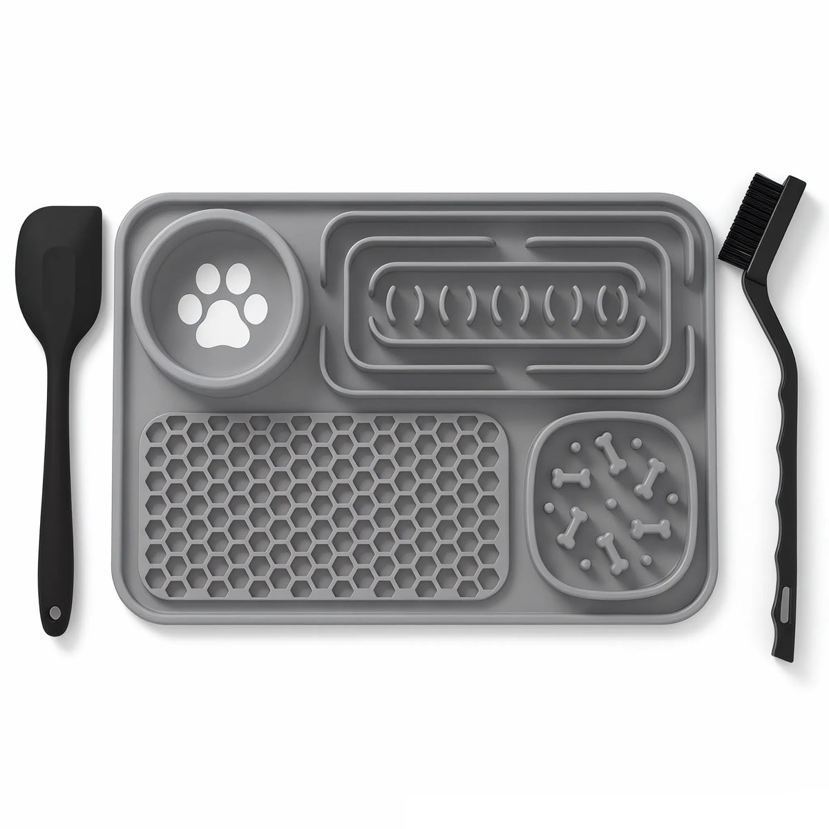 Dog Lick Mat Slow Feeder for Enrichment & Daily Feeding