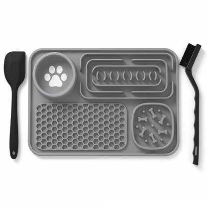 Dog Lick Mat Slow Feeder for Enrichment & Daily Feeding