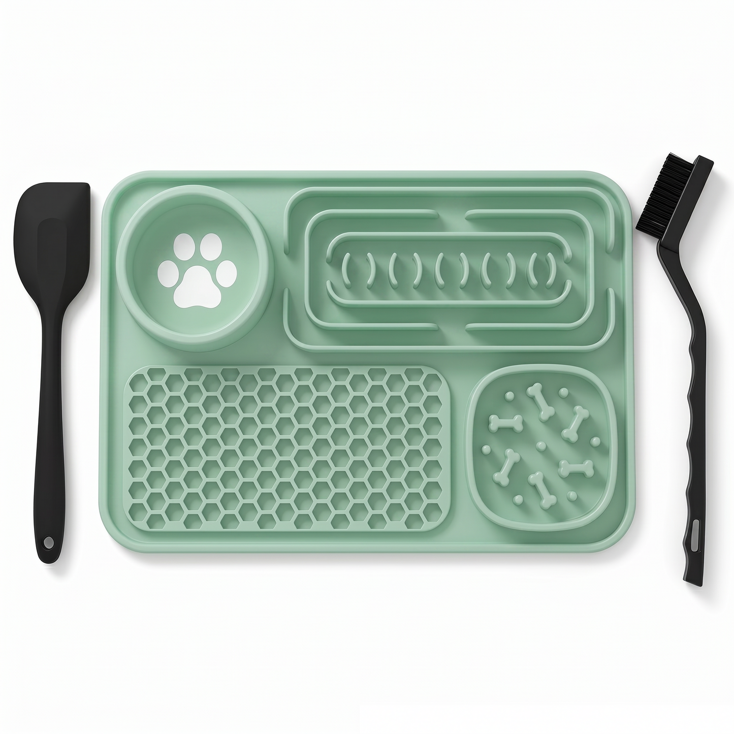 Dog Lick Mat Slow Feeder for Enrichment & Daily Feeding