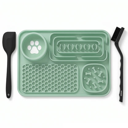 Dog Lick Mat Slow Feeder for Enrichment & Daily Feeding