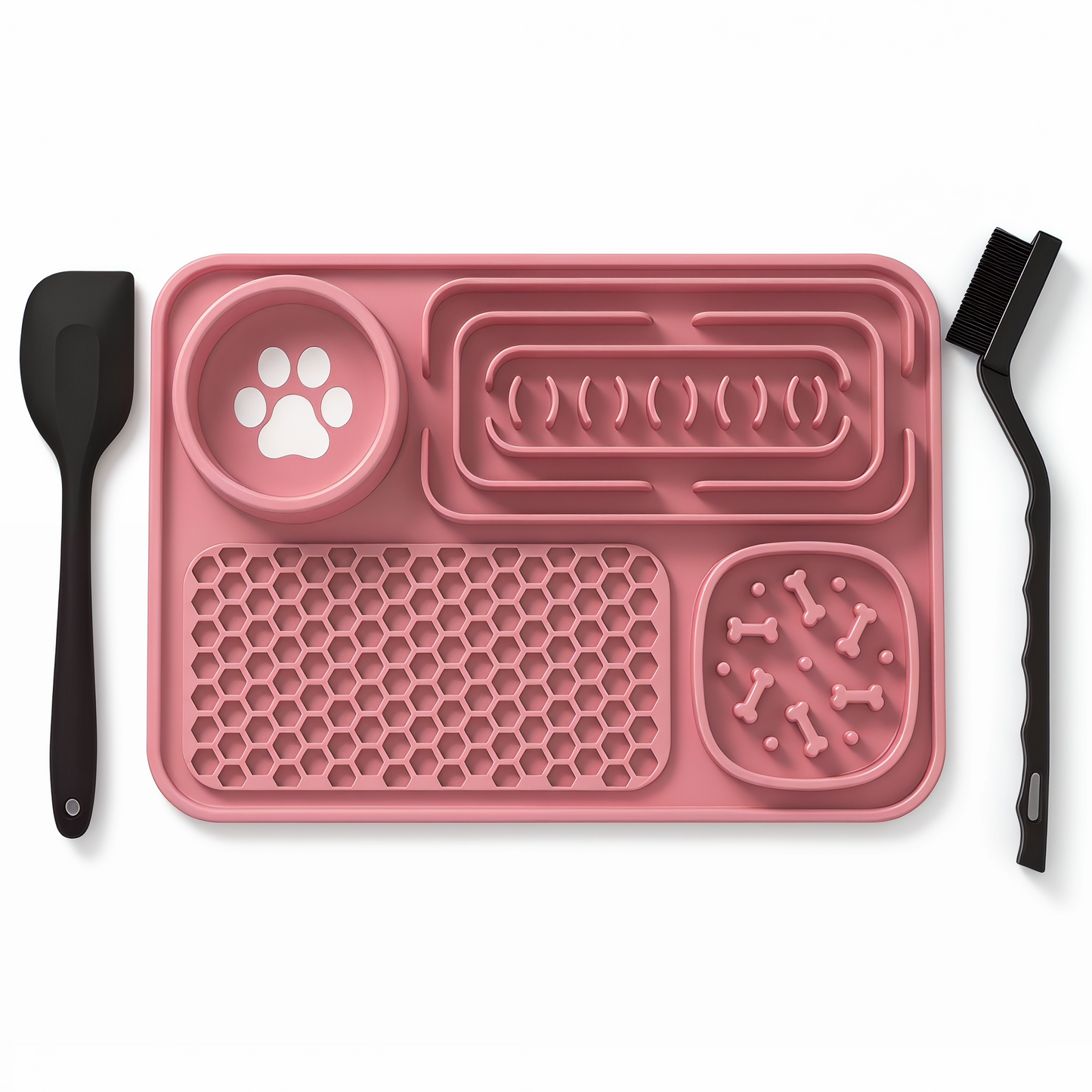 Dog Lick Mat Slow Feeder for Enrichment & Daily Feeding