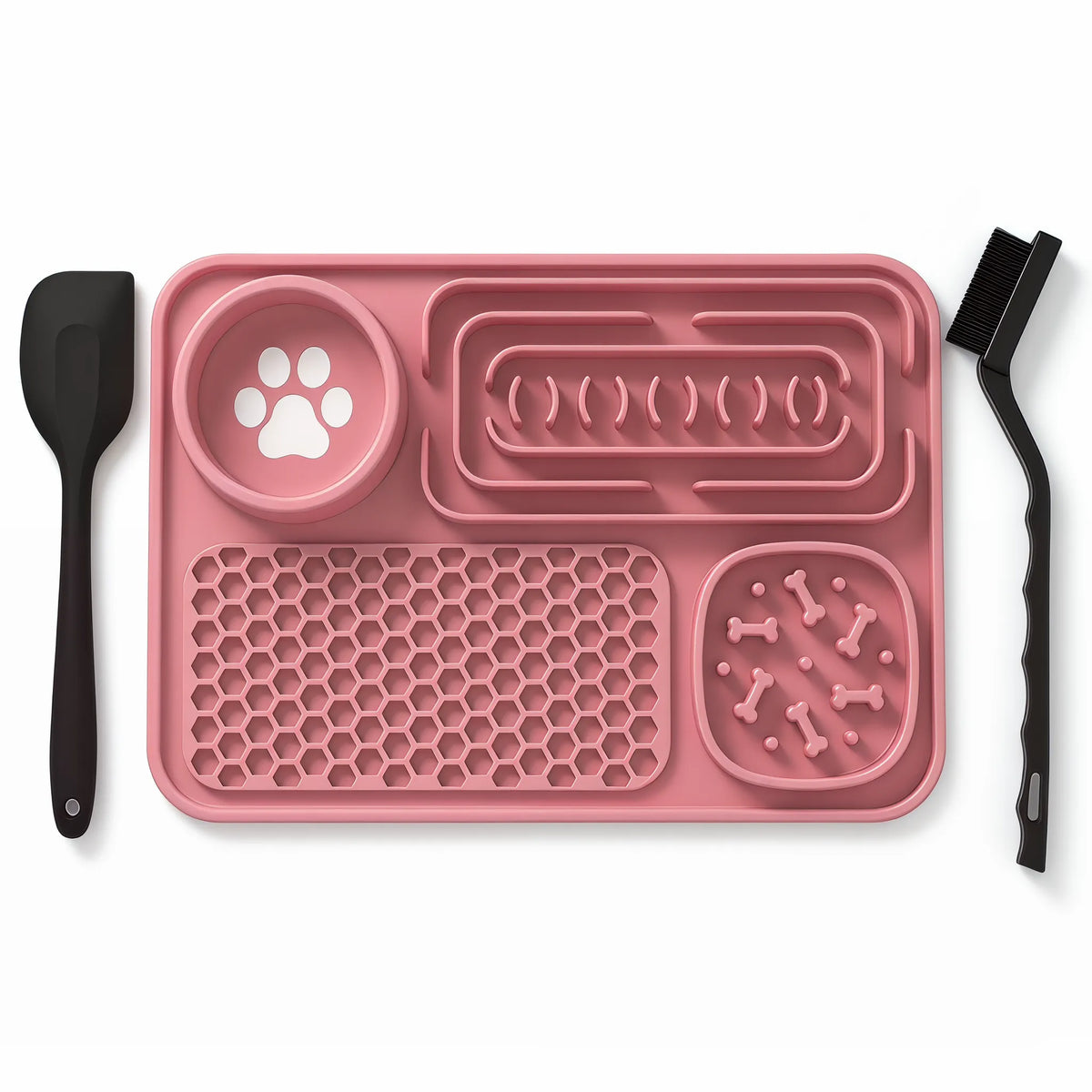 Dog Lick Mat Slow Feeder for Enrichment & Daily Feeding