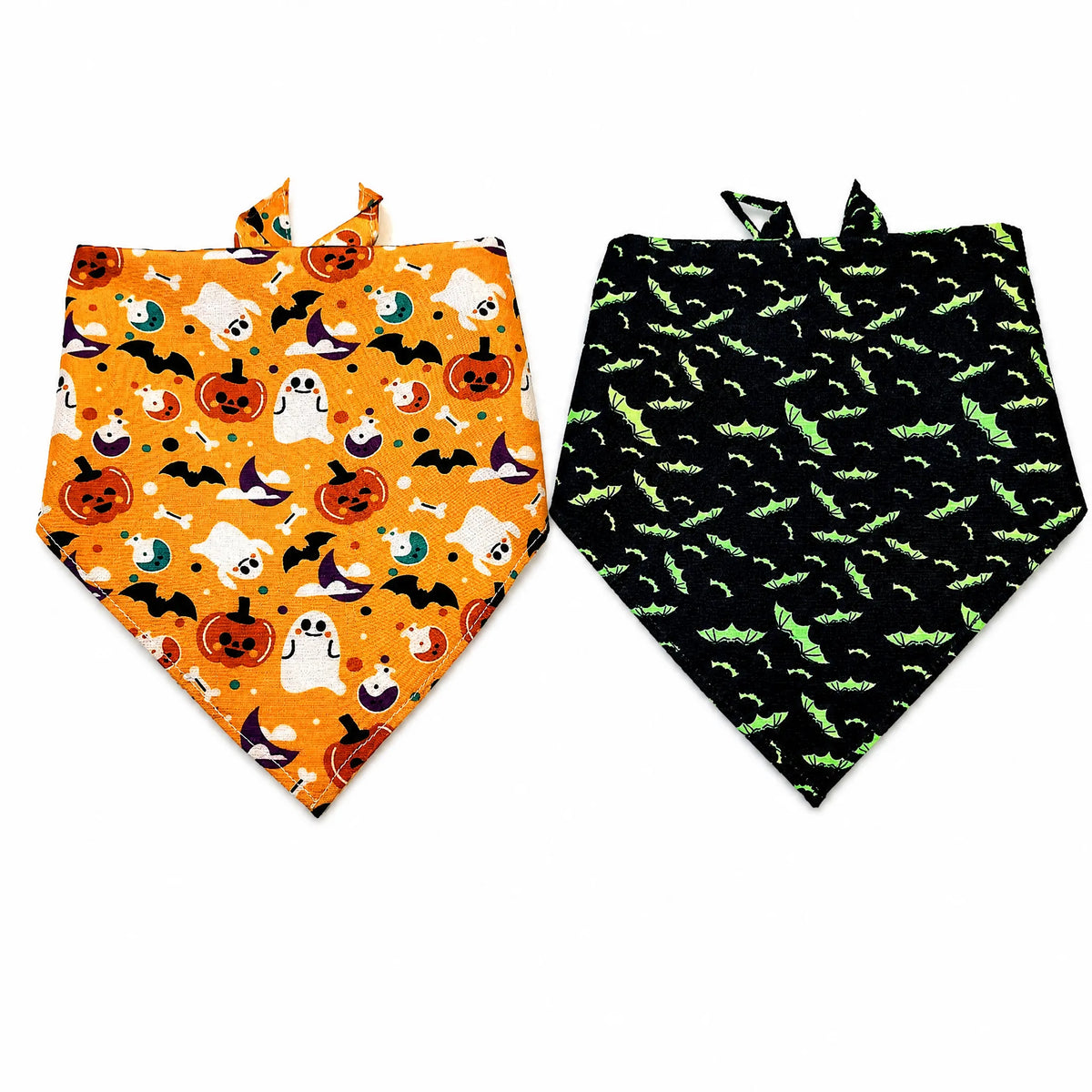 Cute Halloween Dog Bandana Set