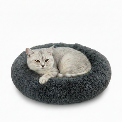 Fluffy Donut Dog & Cat Bed