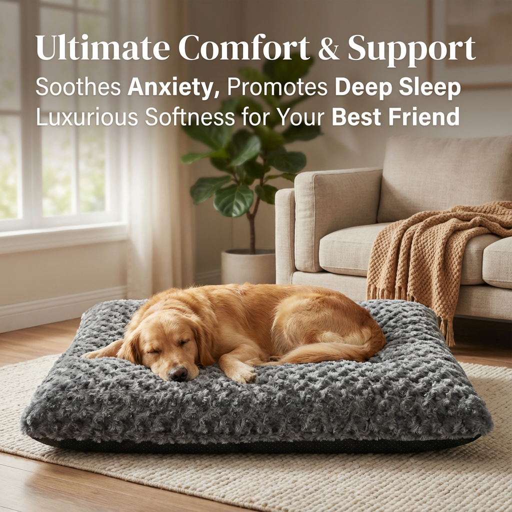 dog bed large washable