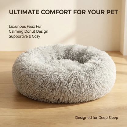 donut cat bed for indoor cats