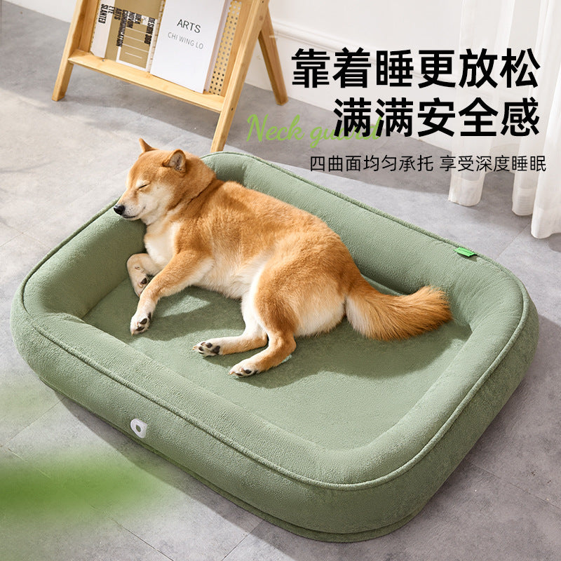 🐾 Soft Dog Bed – Ultra Plush Cushioned Pet Bed for Small & Medium Dogs