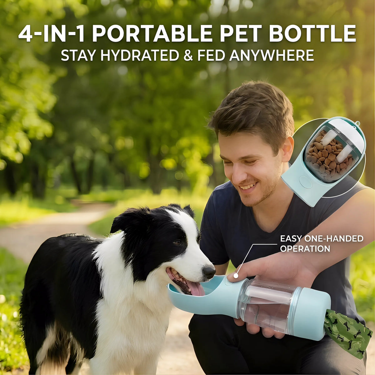lightweight pet travel water bottle
