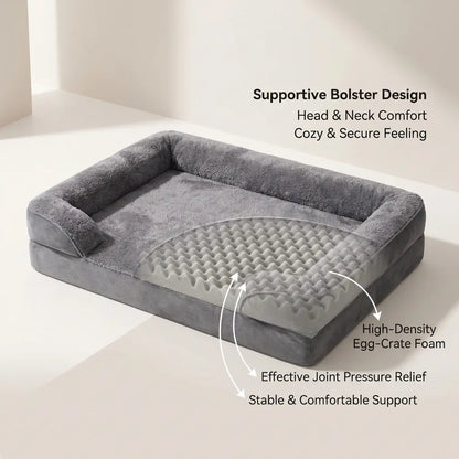 memory foam dog bed for large dogs