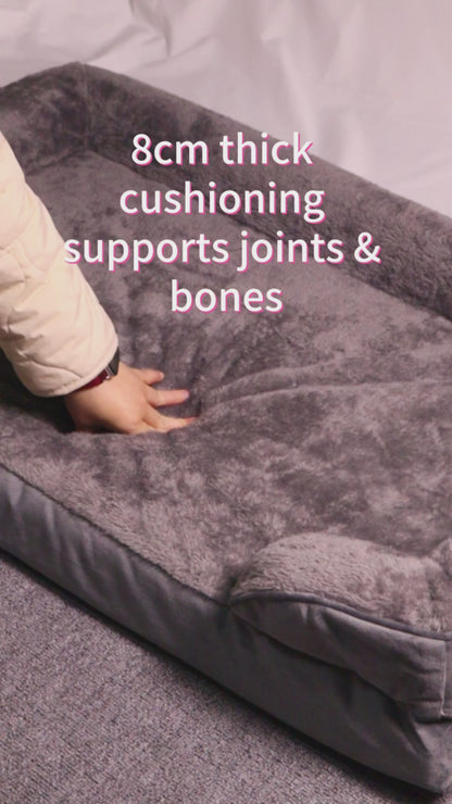 Orthopedic Dog Sofa Bed – Relieve Joint Pain & Improve Sleep for Medium & Large Dogs